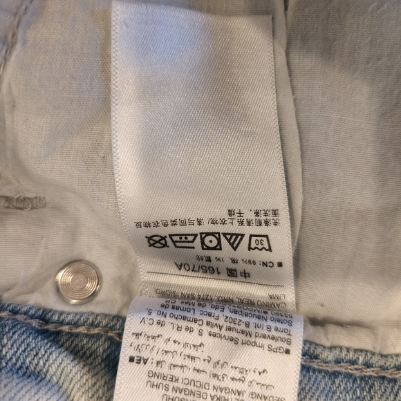 Vintage Old Navy Distressed Boyfriend‎ Denim Jeans Light Wash Size 6 Tall Long - Picture 12 of 13